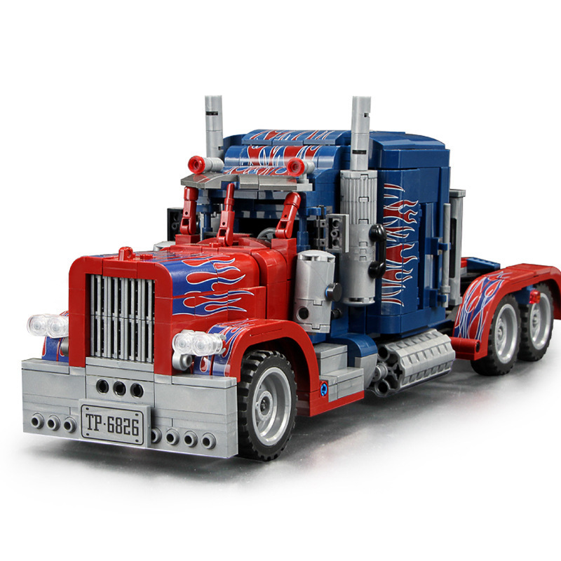 SEMBO 701803 Movie &amp; Games Optimus Prime Truck Building Blocks 849pcs Toys For Gift Ship From China