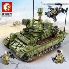 SEMBO 105712 Military Series King of the Lands Tank Building Blocks 894pcs Toys For Gift from China