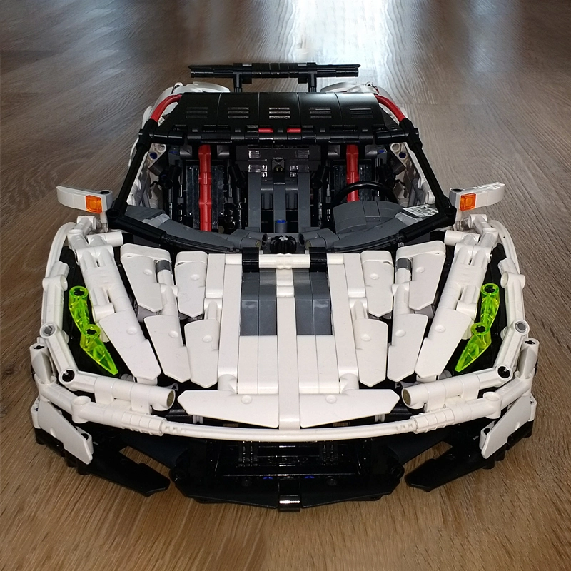 MOC-14052 Technic Customized Ultimatum GTR V10 building blocks 2961pcs Toys For Gift ship from China