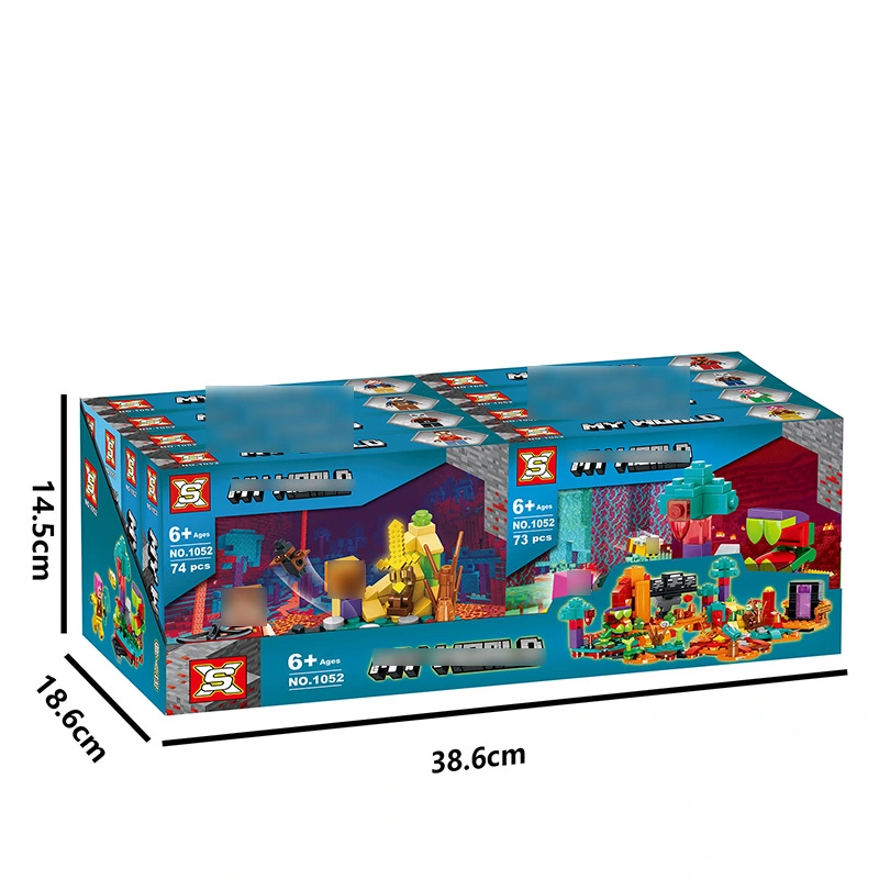 SX 1052 Game My World Time and Space Mines building blocks Toys For Gift ship from China（8 boxes）
