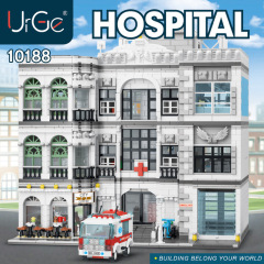 Urge 10188 Creator Series Hospital Building Blocks Toys Sets 4953pcs Bricks From China