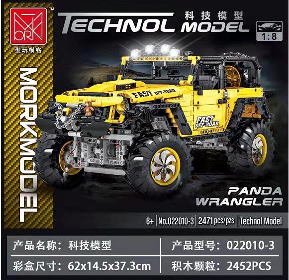 Mork 022010 Technic Series Jeep “Wrangler” Rubicon Building Blocks 2471pcs Bricks Toys From China
