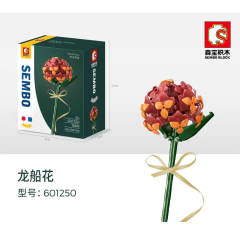 SEMBO 601250 Block Florist Series Lxora Chinensis Building Blocks Bricks Toys Model From China