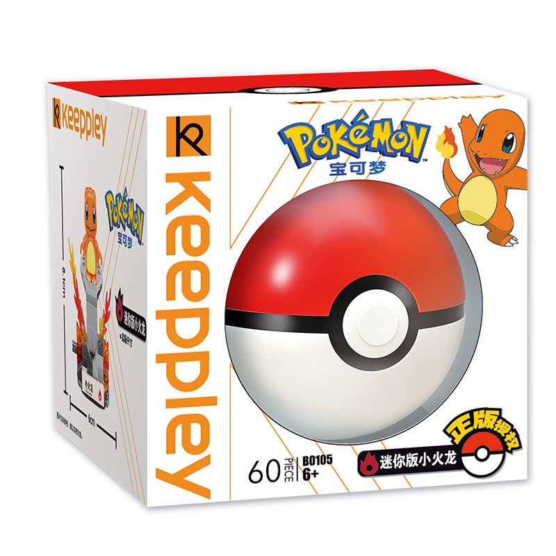 Keeppley Mini Pokémon Assembled Small Building Blocks Pokemon Series Pikachu Model Toys from China