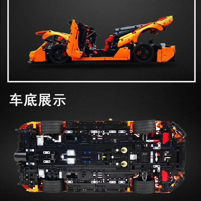 Rael J905 Technic Series Technic RC Koenigsegg Regera 1:8 Model Building Blocks 4239pcs Bricks Toys Ship From China