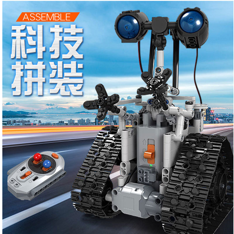 "Winner" 7112 Technic Series Splicing：RC Robot Building Blocks 408pcs Bricks Model Toys Ship From China