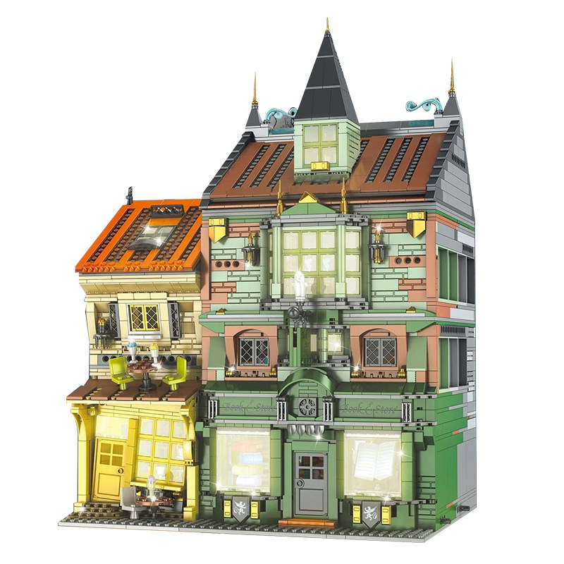 MouldKing 16040 Magic Book Store Building Block Model 3468pcs Ship From China