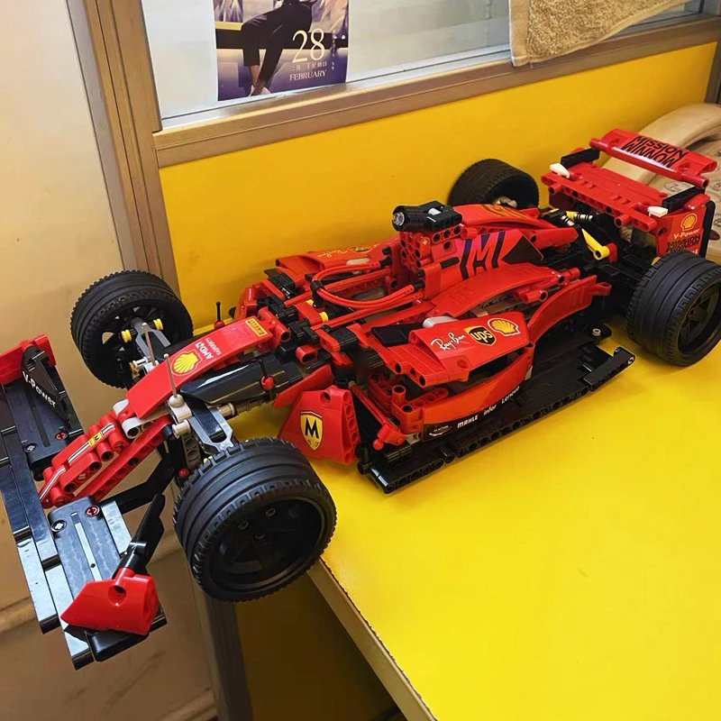 Mork 023005 Technic Model Series 42096 alternate - F1 Car Building Blocks 1099pcs Bricks Toy  From China