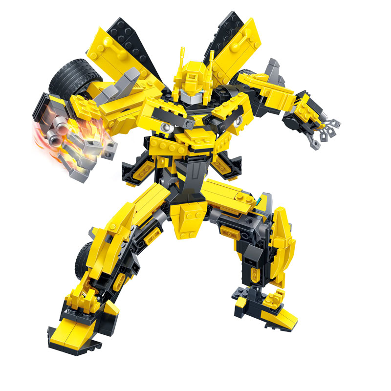 GUDI 8715 Transform Series Bumblebee Building Blocks 584pcs Bricks