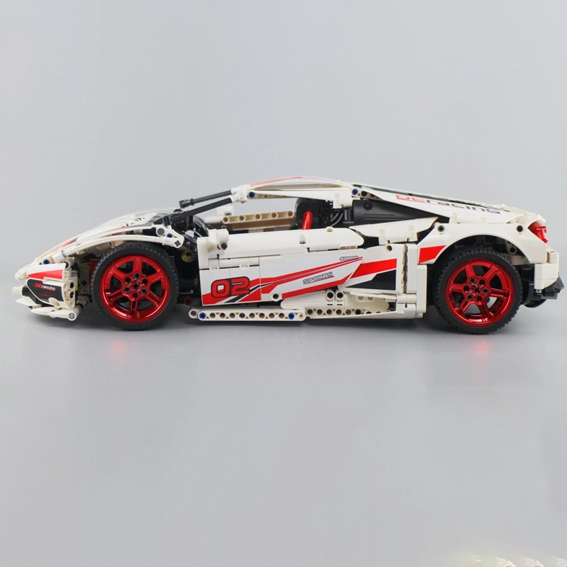 CaDa C61018 Lambor Ghinied Huracan LP 610 Super-Car Building Blocks 1696pcs Bricks Toy Ship From Europe 3-7 Days Delivery (With Motor)