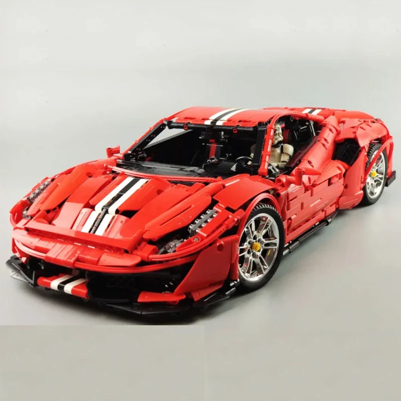 C61043 CaDa High-Tech Series Master：Ferrari 488 Building Blocks 3236pcs Bricks Ship From Europe 3-7 Days Delivery 61042