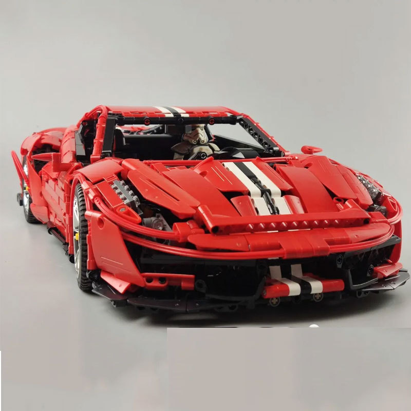 C61043 CaDa High-Tech Series Master：Ferrari 488 Building Blocks 3236pcs Bricks Ship From Europe 3-7 Days Delivery 61042