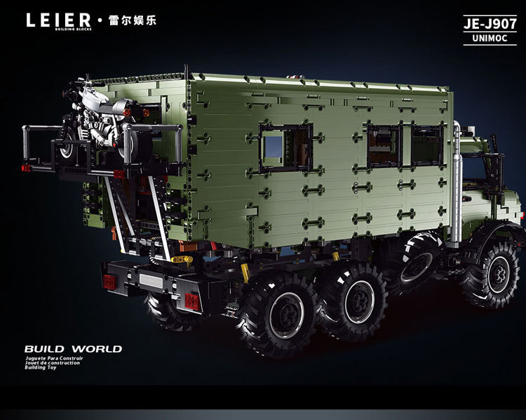 J907 Technic Series Rael Mercedes-Benz Unimog Building Blocks 6689pcs Bricks Toys Ship From USA 3-7 Days Delivery