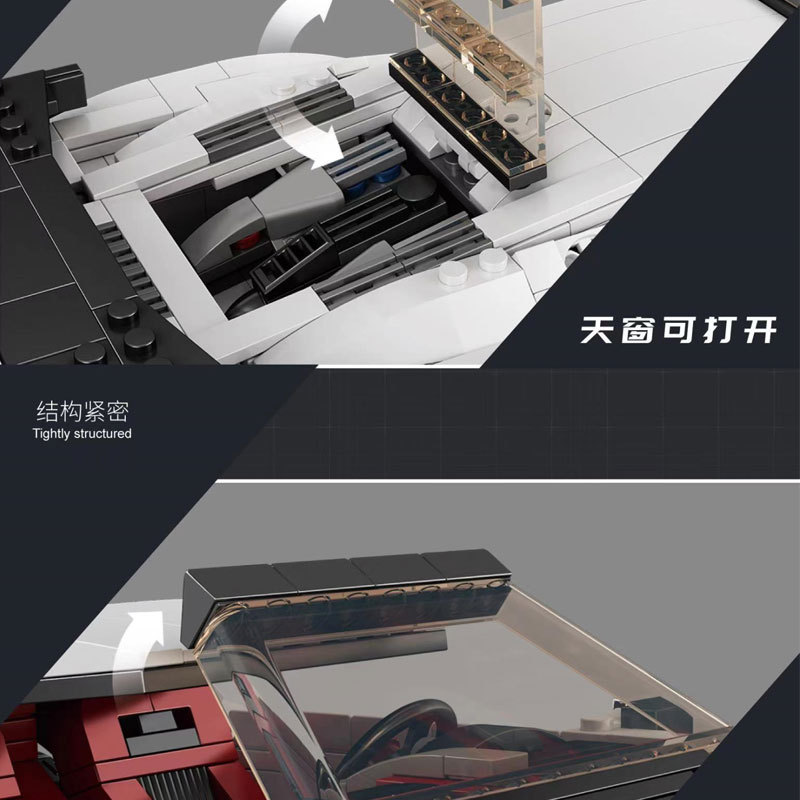 Mould King 10004 Expert Series EB110 pecial Building Blocks 1116pcs Bricks Toys Ship From China