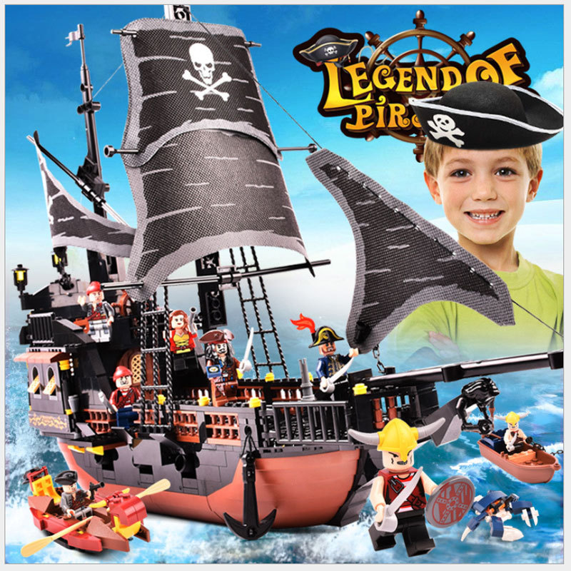 【Clearance Stock】GUDI 9115 Movie Series Pirates of the Caribbean Building Blocks 652pcs Bricks Ship From China