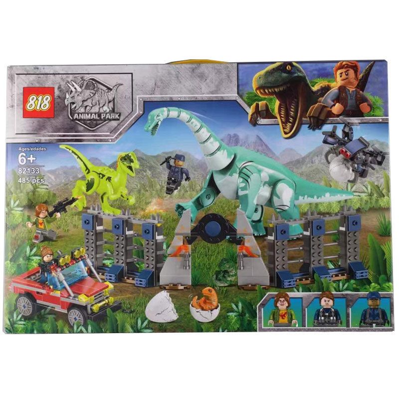 【Clearance Stock】82133 Jurassic Park Series Brontosaurus Building Blocks Bricks Ship From China