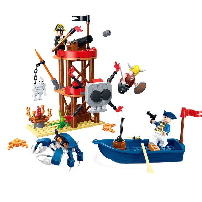 【Clearance Stock】GUDI 9109 Legend of Pirates：Death Island Blocks Ship From China