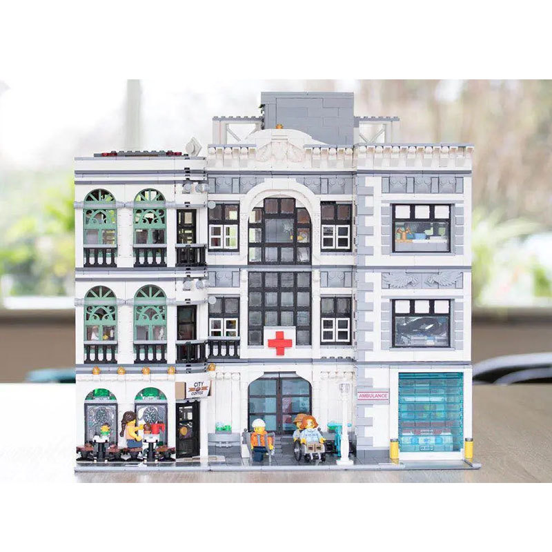 Urge 10188 Creator Series Hospital Building Blocks Toys Sets 4953pcs Bricks Ship From USA 3-7 Days Delivery