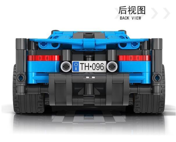 &quot;Winner&quot; 7096 Technology Sports Car Assembled Small Particle Building Block 398pcs Bricks Toy Model Ship From China.