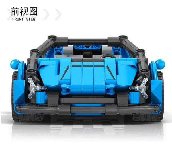 &quot;Winner&quot; 7096 Technology Sports Car Assembled Small Particle Building Block 398pcs Bricks Toy Model Ship From China.