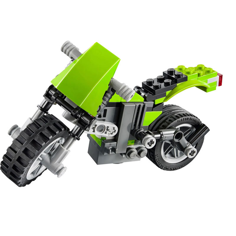 【Clearance Stock】Decool 3109 Expert 3 in 1 Highway Cruiser Building Blocks 129pcs Bricks Ship From China