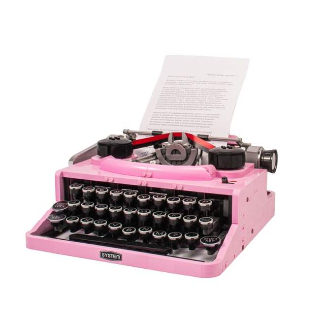 No Brand T5010B 2179PCS building blocks typewriter toys bricks model without box from China
