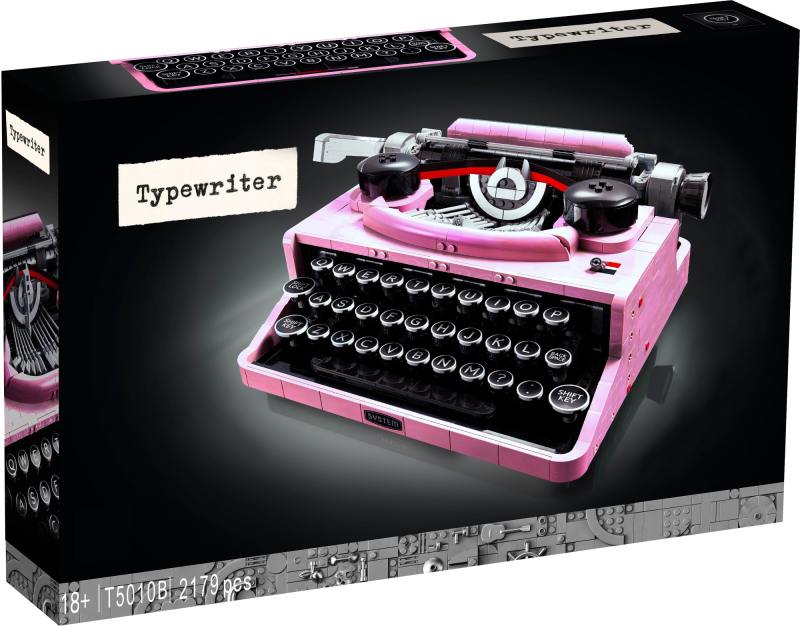 No Brand T5010B 2179PCS building blocks typewriter toys bricks model without box from China