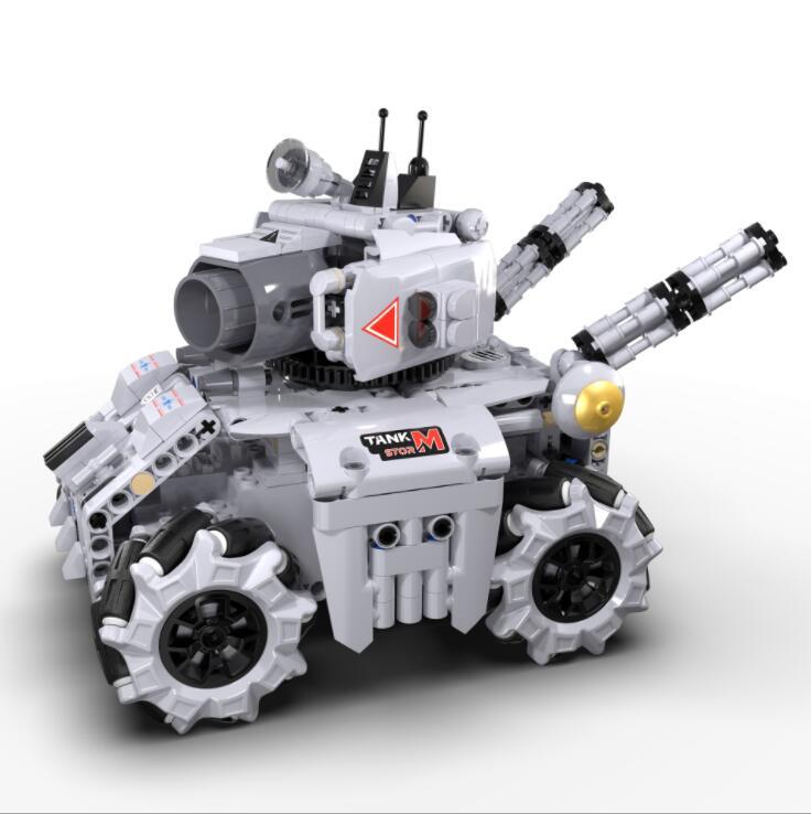 CaDa C71012W Assembled Building Blocks Storm Tank Remote Control Car 501pcs Bricks Toy Gift Ship From China.