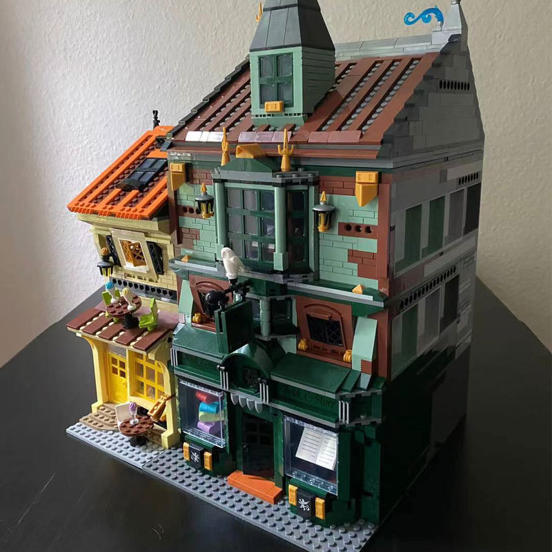 Mould King 16040 Movie & Game Series Magic Book Store 3468pcs Bricks Toys Ship From Europe 3-7 Days Delivery