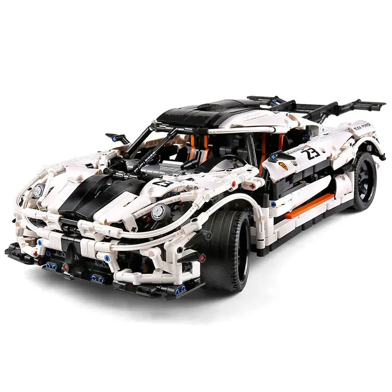 23002 High-Tech Series Koenigsegg One:1 Model Kit Classic Toys Building Blocks 3021pcs Bricks Ship From China