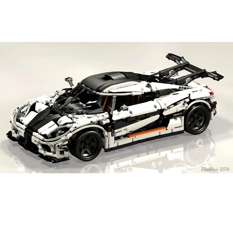 23002 High-Tech Series Koenigsegg One:1 Model Kit Classic Toys Building Blocks 3021pcs Bricks Ship From China