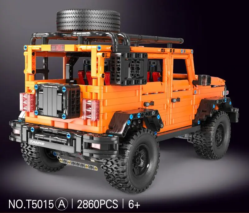 Good Price for Tank-388 Car T5015A Model blocks 1:10 Static Version 2860pcs Brick Ship From China.