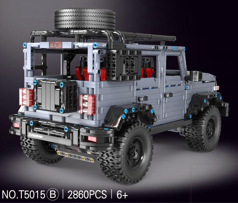 High-Tech 1:10 Static Version T5015B Car Model Building Blcoks 2860pcs Brick Toy Ship From China.