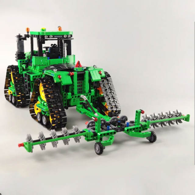 "Winner"7119 High-tech Track Tractors Building Blocks 1706pcs Bricks Ship From USA 3-7 Days Delivery With Motor