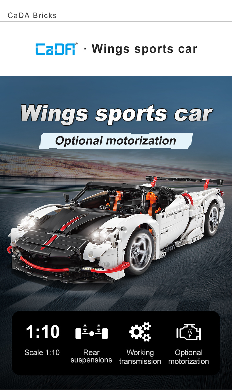 Cada C63002 Wings 1:10 Technic