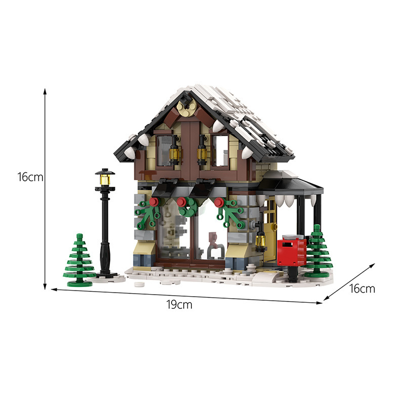 BuildMoc MOC-59945 Winter Sports Goods Store From China（PDF manual）