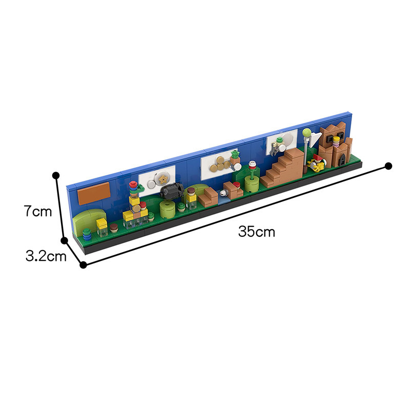 BuildMOC MOC-36545 Super Mario Skyline Ship From China（PDF manual）