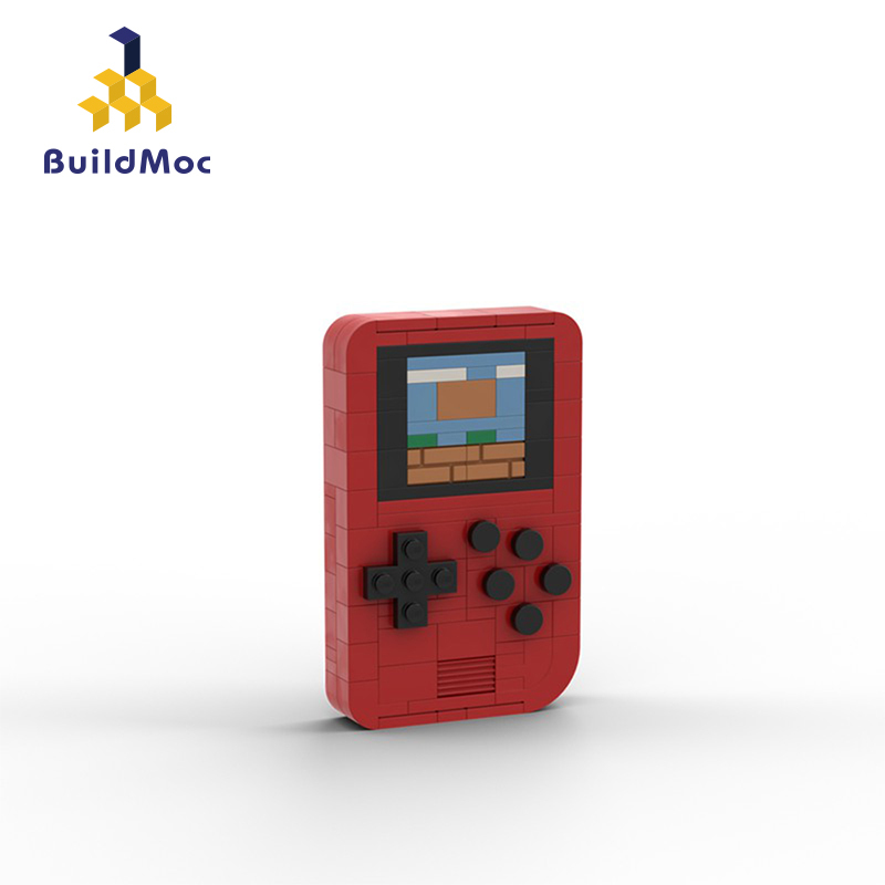 MOC building blocks are compatible with Lego small particle building block toys MOC-25399 nostalgic handheld mini game console Ship From China（PDF man