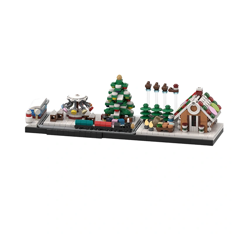 BuildMoc MOC-59940  Design Winter Wonderland Building Block Set From China [PDF manual]