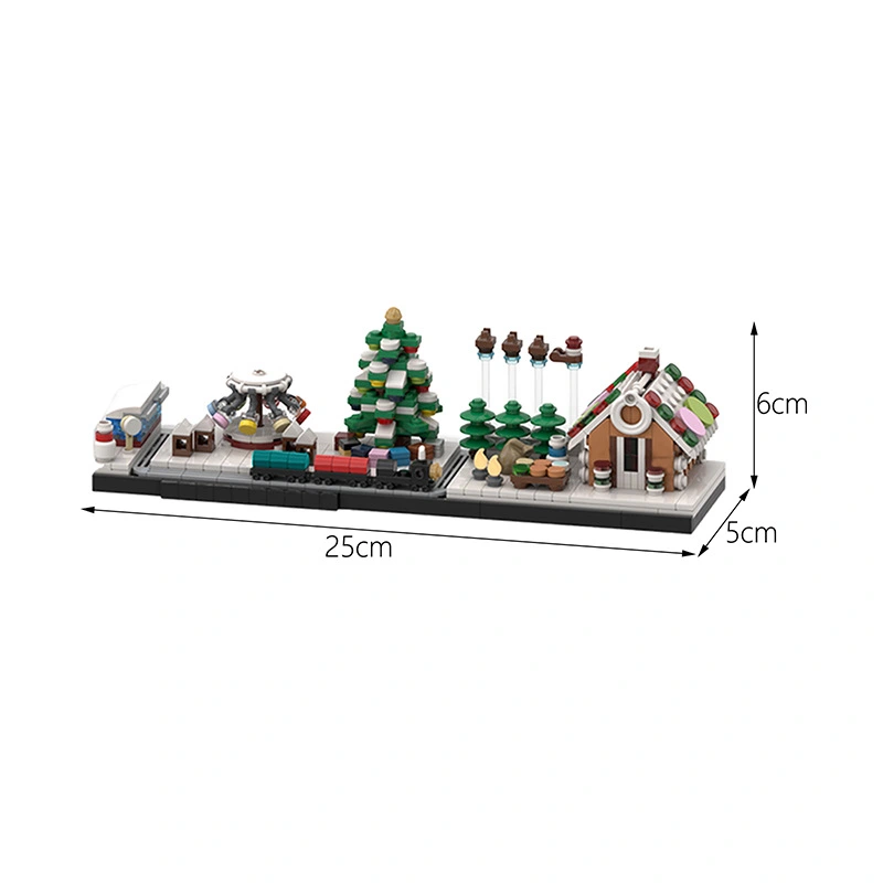 BuildMoc MOC-59940  Design Winter Wonderland Building Block Set From China [PDF manual]