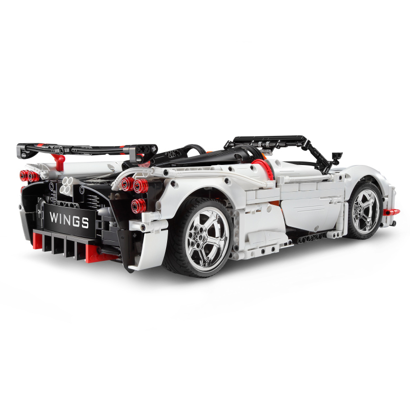 Cada  C63002 Building Blocks Motorized High-Tech Pagani Super Car Remote Control Vehicles Models RC Car 1812pcs Bricks ship from China.