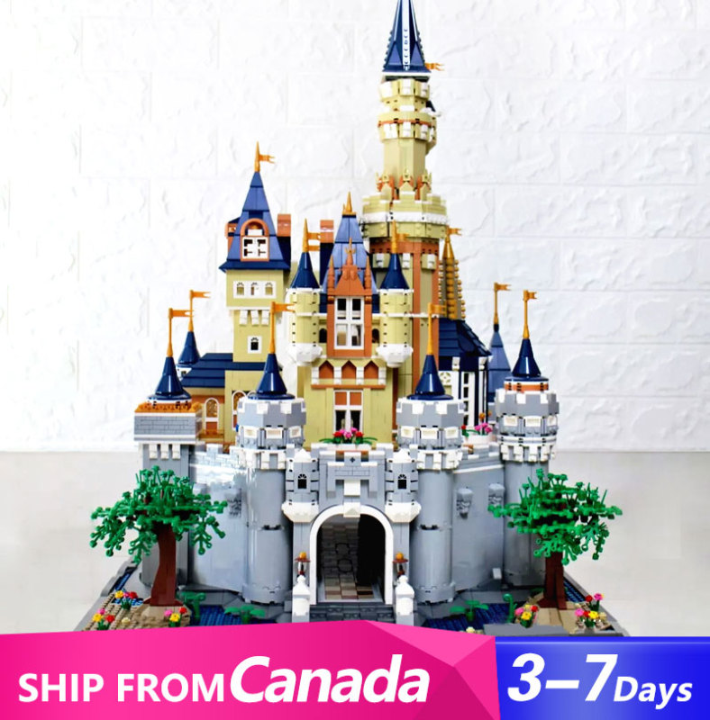 Mould King 13132 Movie Series Pincess Castle Paradist Building Blocks 8388pcs Bricks Ship From Canada 3-7 days Delivery