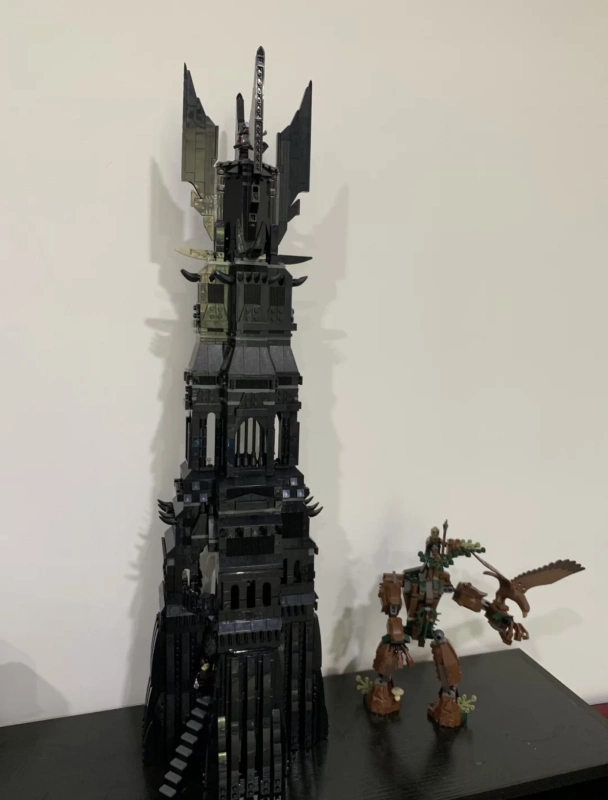 112501 Lord of the rings Series UCS Pinnacle of Orthanc Building Blocks 4095pcs Bricks Ship From China MOC-33442