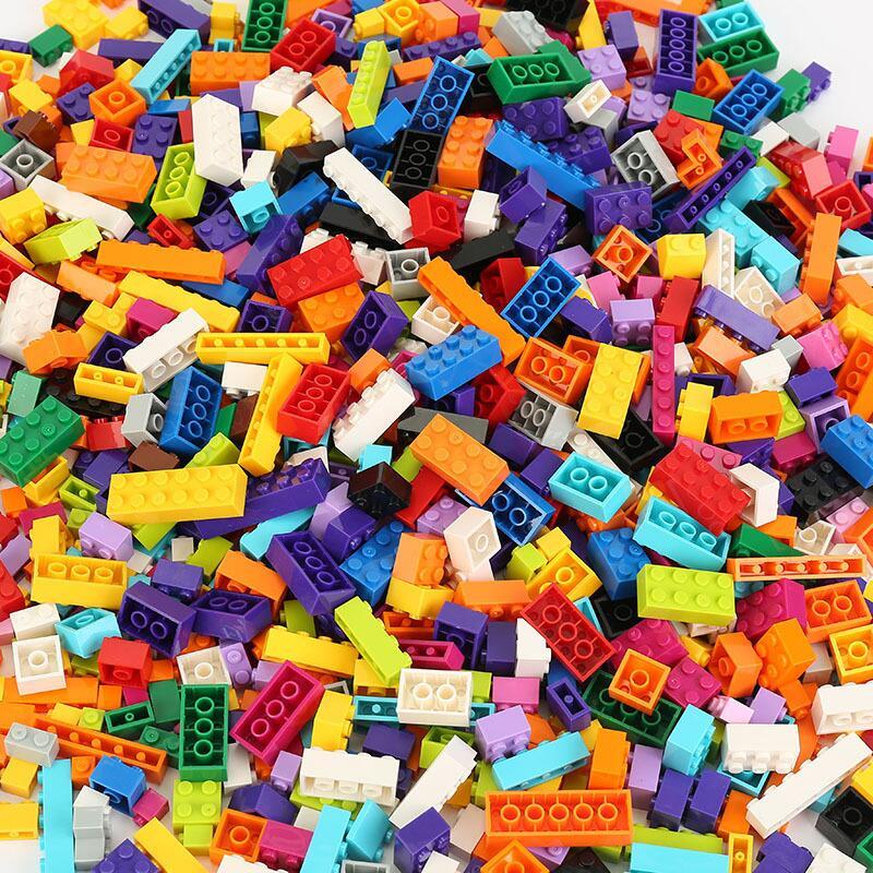 Building Blocks City DIY Bricks Bulk Model Kids Assemble Toys Compatible All Brand Small Size