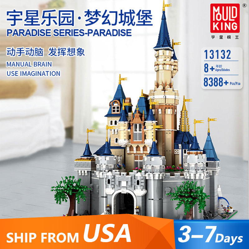 Mould King 13132 Paradise Series Paradise Building Blocks 8388pcs Bricks Toys For Gift Ship From USA 3-7 Days Delivery