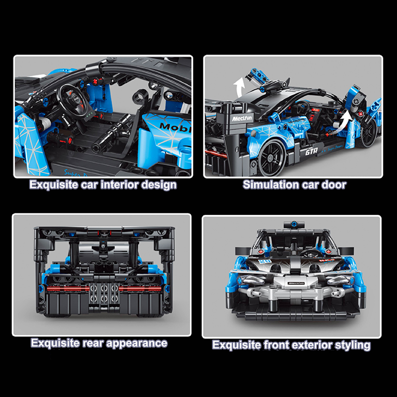 TAIGAOLE T3029 Technic Blue Super Car Model building blocks 606pcs bricks toy ship from China.