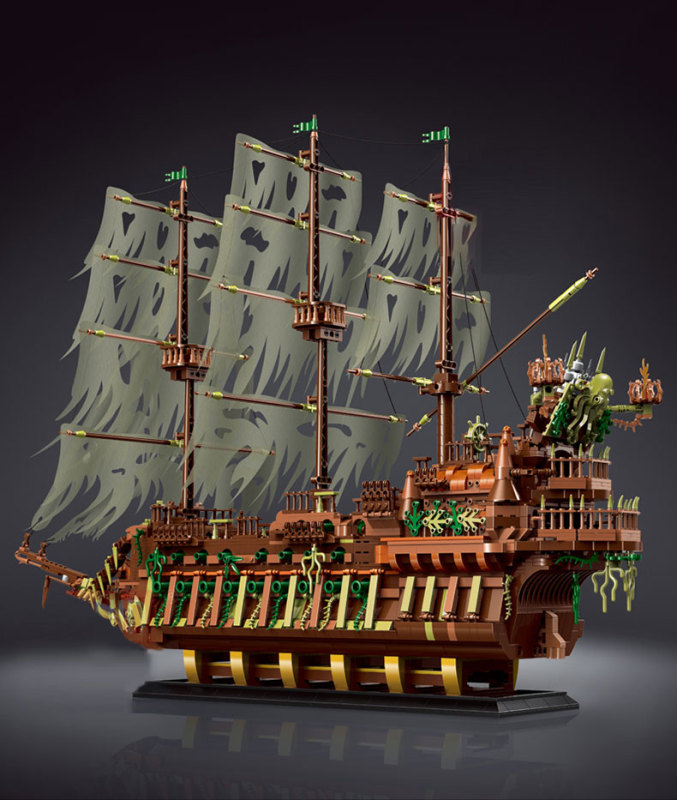 In Stock Mould King 13138 The Flying Dutchman Building Blocks 3653pcs Bricks Ship From Europe Ware-house