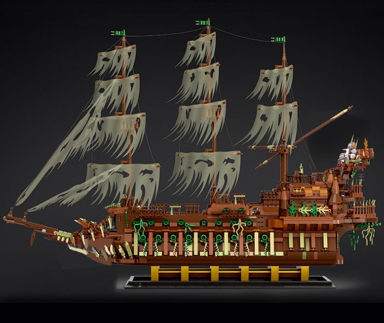 In Stock Mould King 13138 The Flying Dutchman Building Blocks 3653pcs Bricks Ship From Europe Ware-house