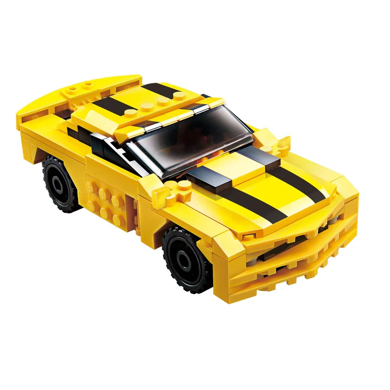 【Clearance Stock】GUDI 8711 Movie &amp; Games Series Transform Series Bumblebee Building Blocks 238pcs Bricks Toys Model Ship From China