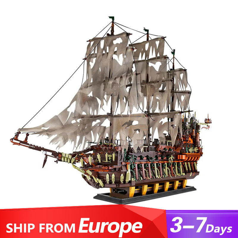 In Stock Mould King 13138 The Flying Dutchman Building Blocks 3653pcs Bricks Ship From Europe Ware-house